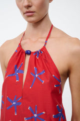 DANI DRESS | PAINTED FOULARD