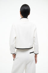 JETER JACKET | IVORY BLACK