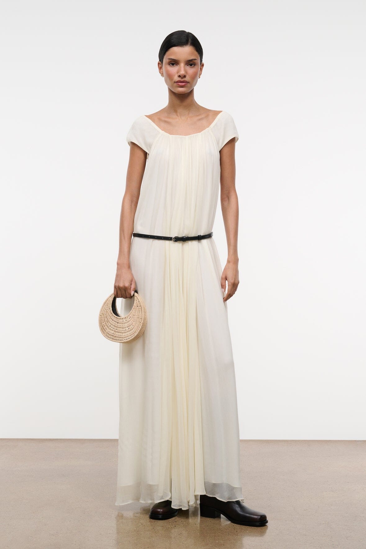 LEDA DRESS | IVORY