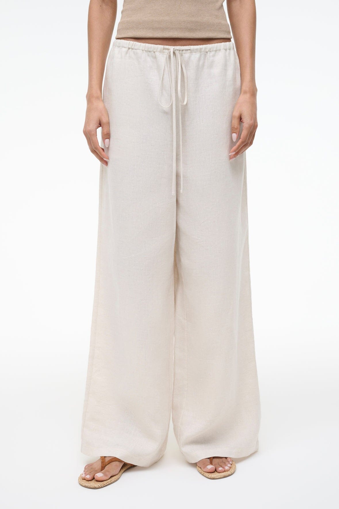 MATEO LINEN PANT | NATURAL
