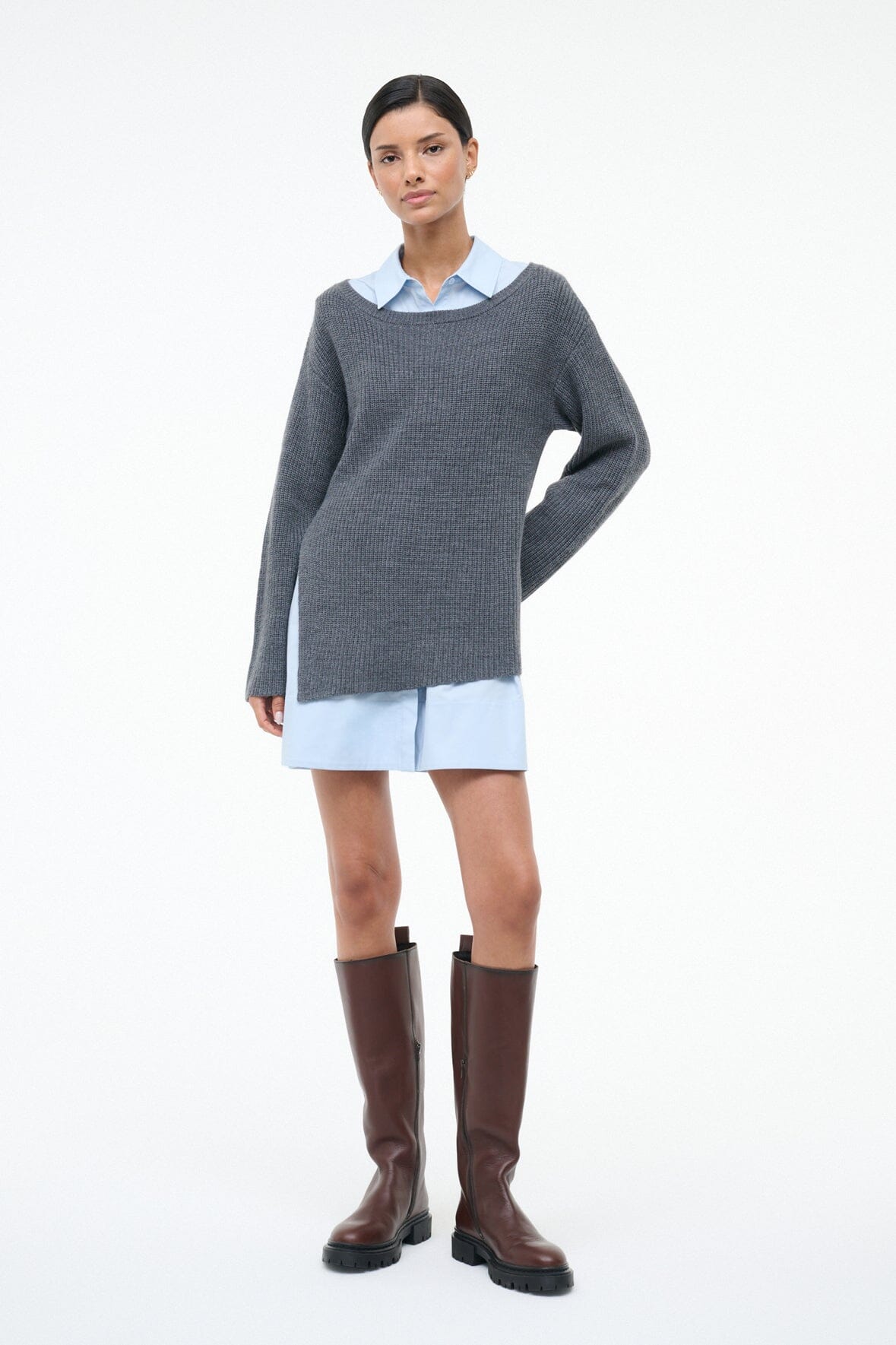 DANE DRESS | CHARCOAL GLACIER