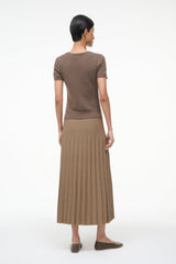 LENA SKIRT | TAUPE