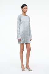 KONA DRESS | SILVER SAGE PLISSE