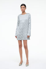 KONA DRESS | SILVER SAGE PLISSE