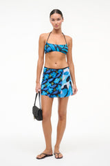 SANDS MESH SKIRT | BLUE HAZE MULTI