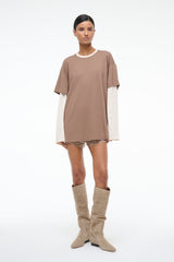 WILLIAM TEE | TAUPE ECRU