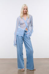 KELLCY TOP | CLEAR BLUE