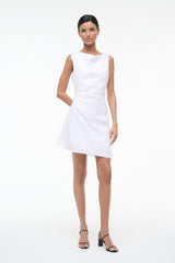 CALLIE MINI DRESS | WHITE