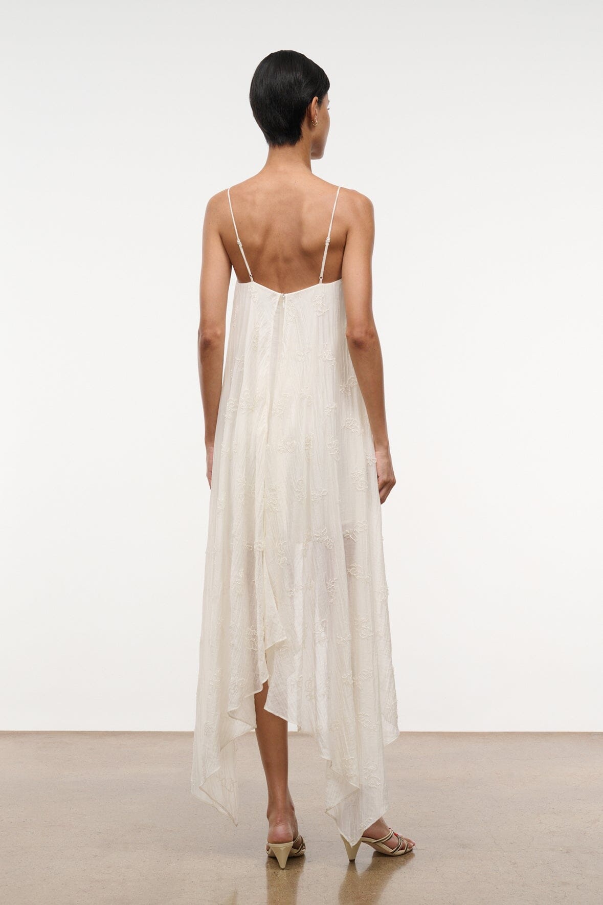 VALENCIA MINI DRESS | WHITE