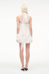 ALBEE MINI DRESS | WHITE