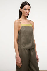MAISIE LINEN TOP | PALO VERDE