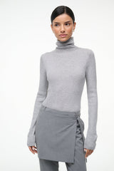 TONI SUPERFINE CASHMERE SWEATER | ASH GREY