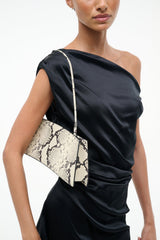 COCO SHOULDER BAG | WHITE SNAKE