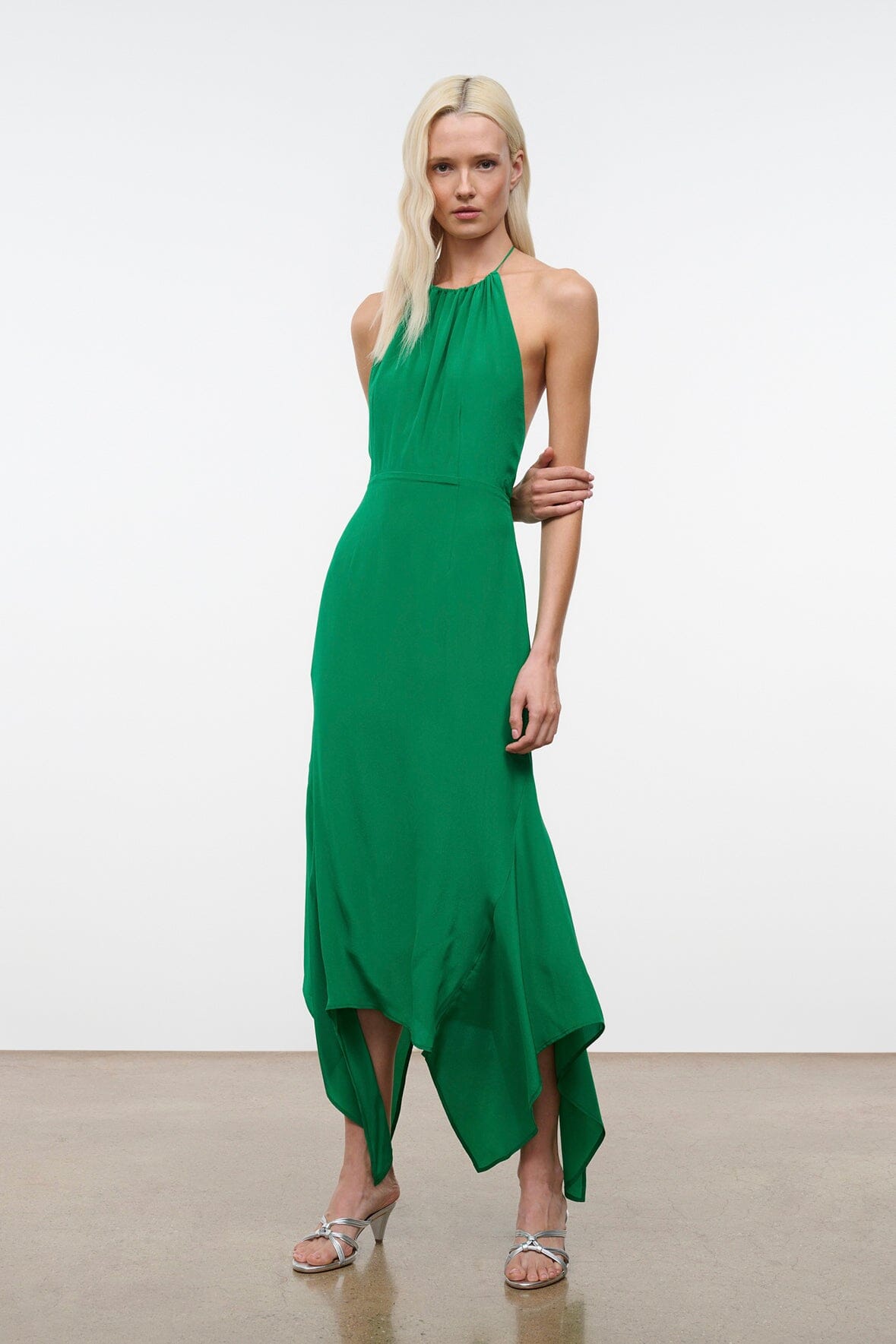 BIANCA SILK DRESS | KELLY