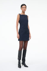 SKYLA DRESS | NAVY