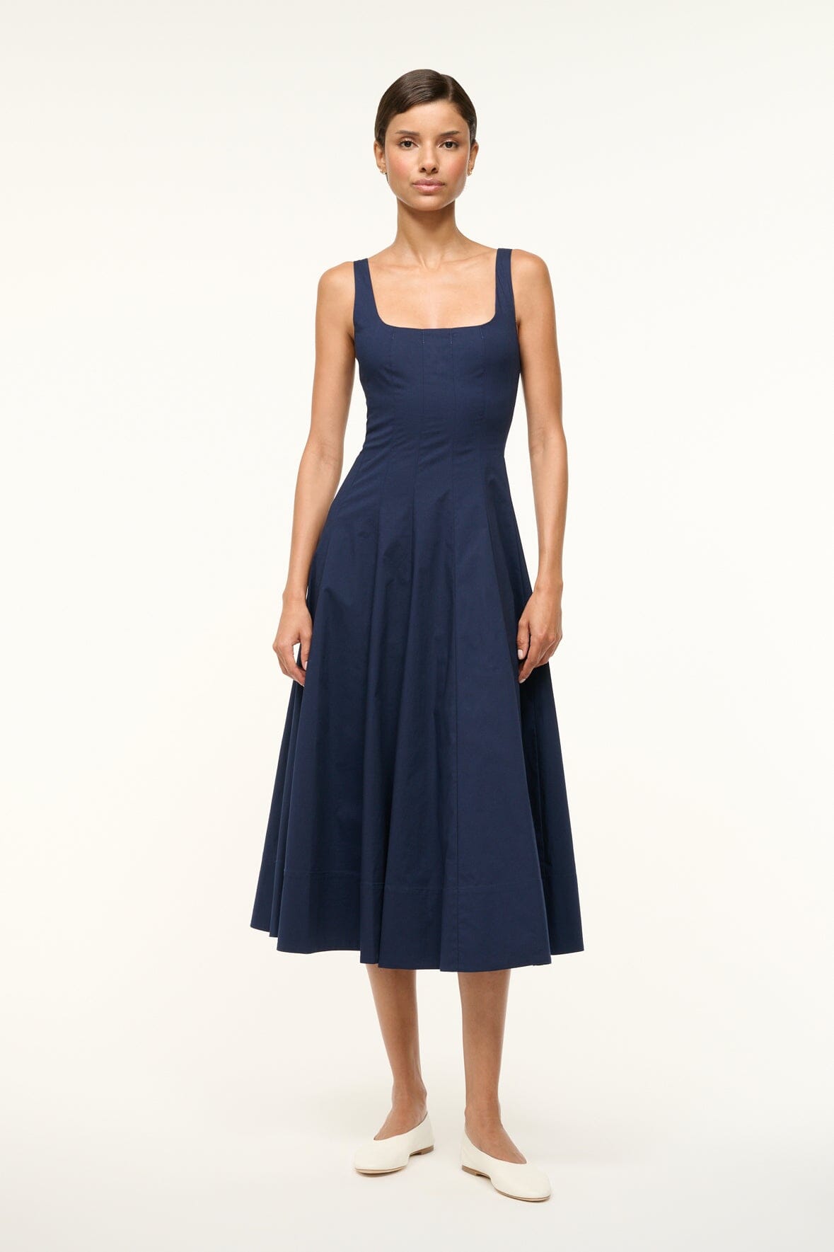 WELLS DRESS | NAVY