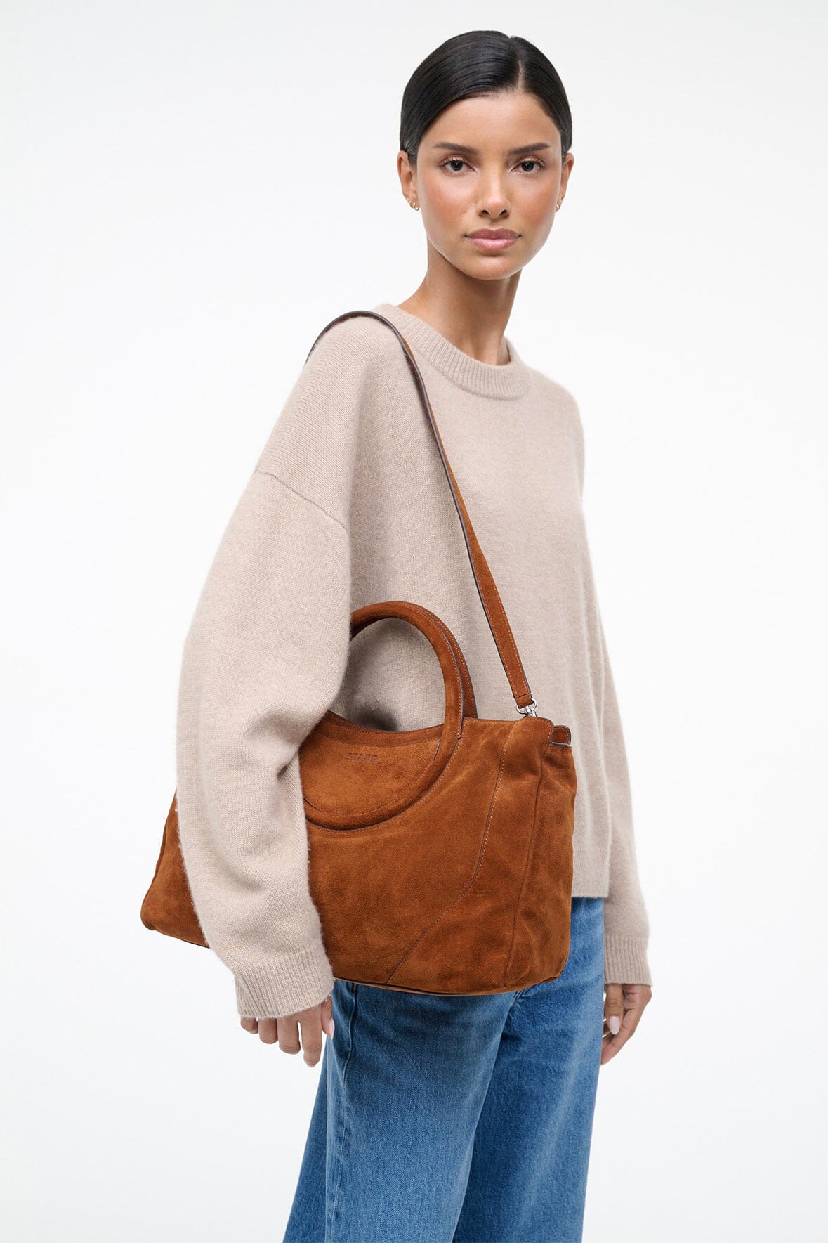 MAUDE SATCHEL | TABAC SUEDE