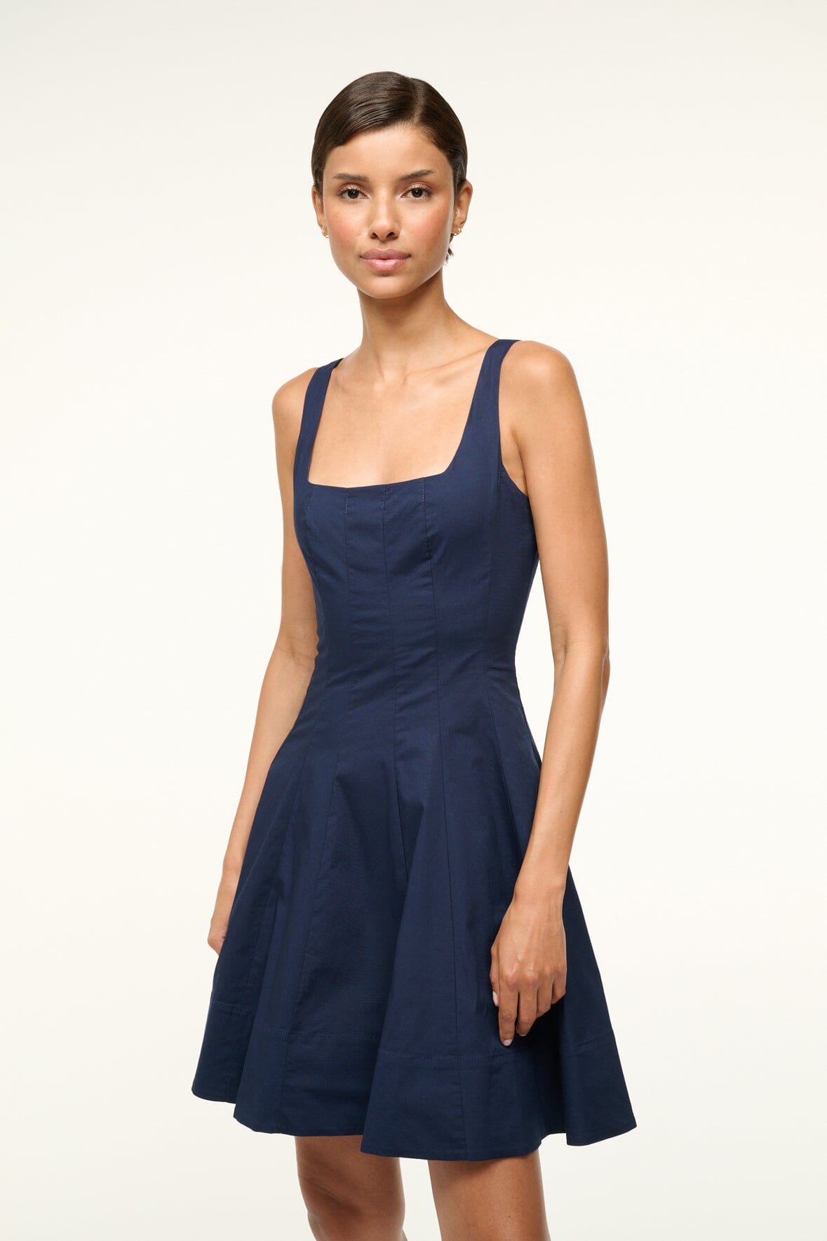 MINI WELLS DRESS | NAVY