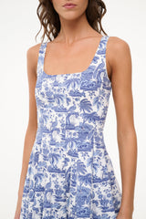 MINI WELLS DRESS | BLUE TOILE