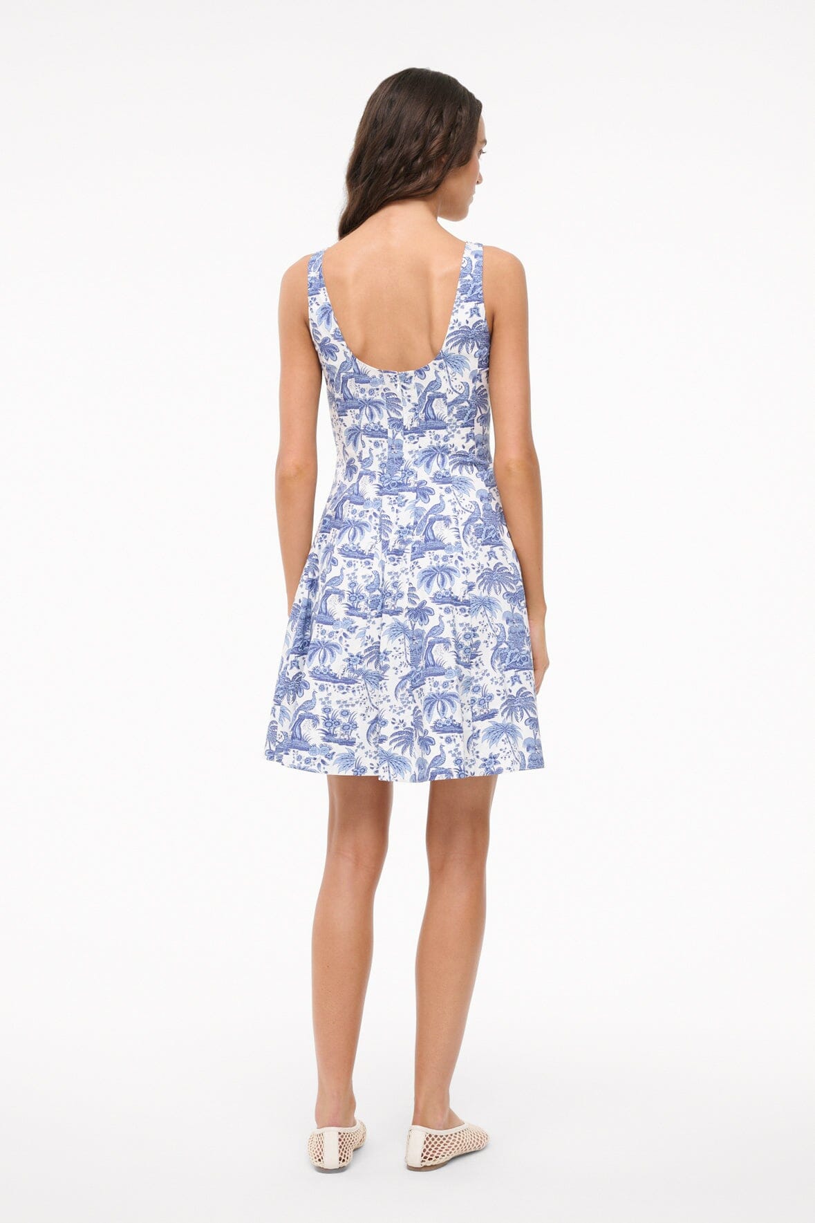 MINI WELLS DRESS | BLUE TOILE