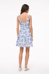 MINI WELLS DRESS | BLUE TOILE