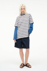 WILLIAM TEE | MOJAVE STRIPE ECHO STRIPE