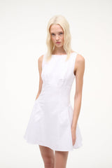 GWEN MINI DRESS | WHITE