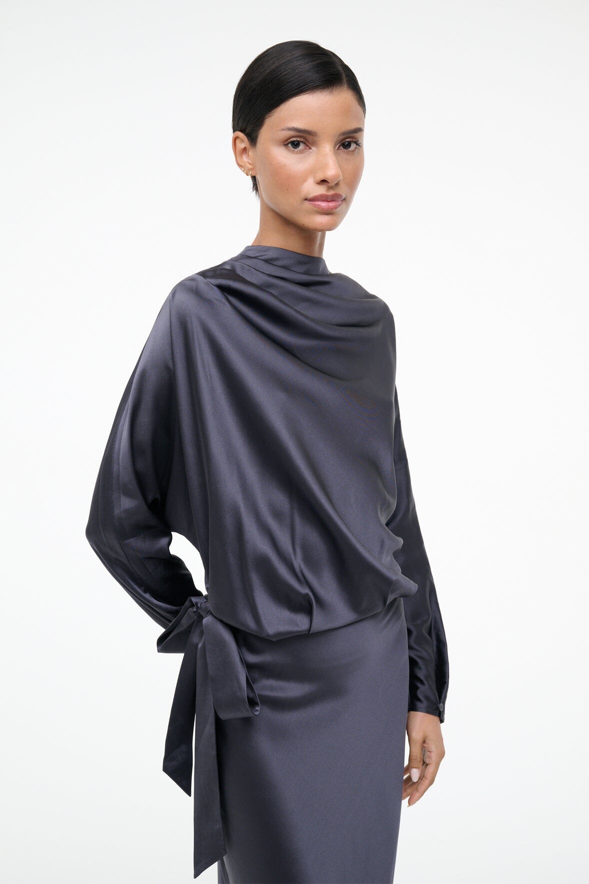 PHOEBE SILK DRESS | NOCTURNE