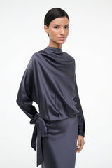 PHOEBE SILK DRESS | NOCTURNE