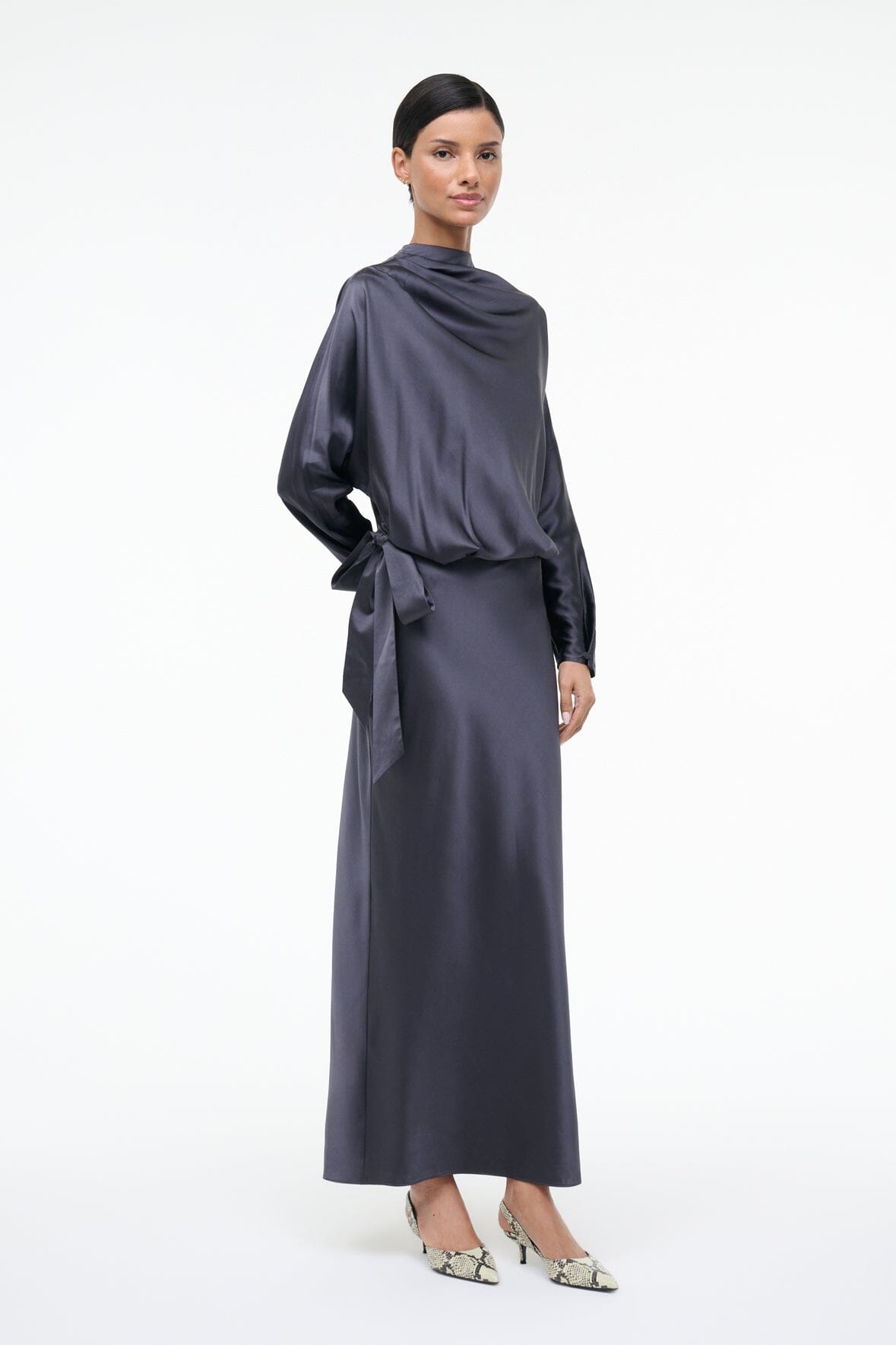PHOEBE SILK DRESS | NOCTURNE