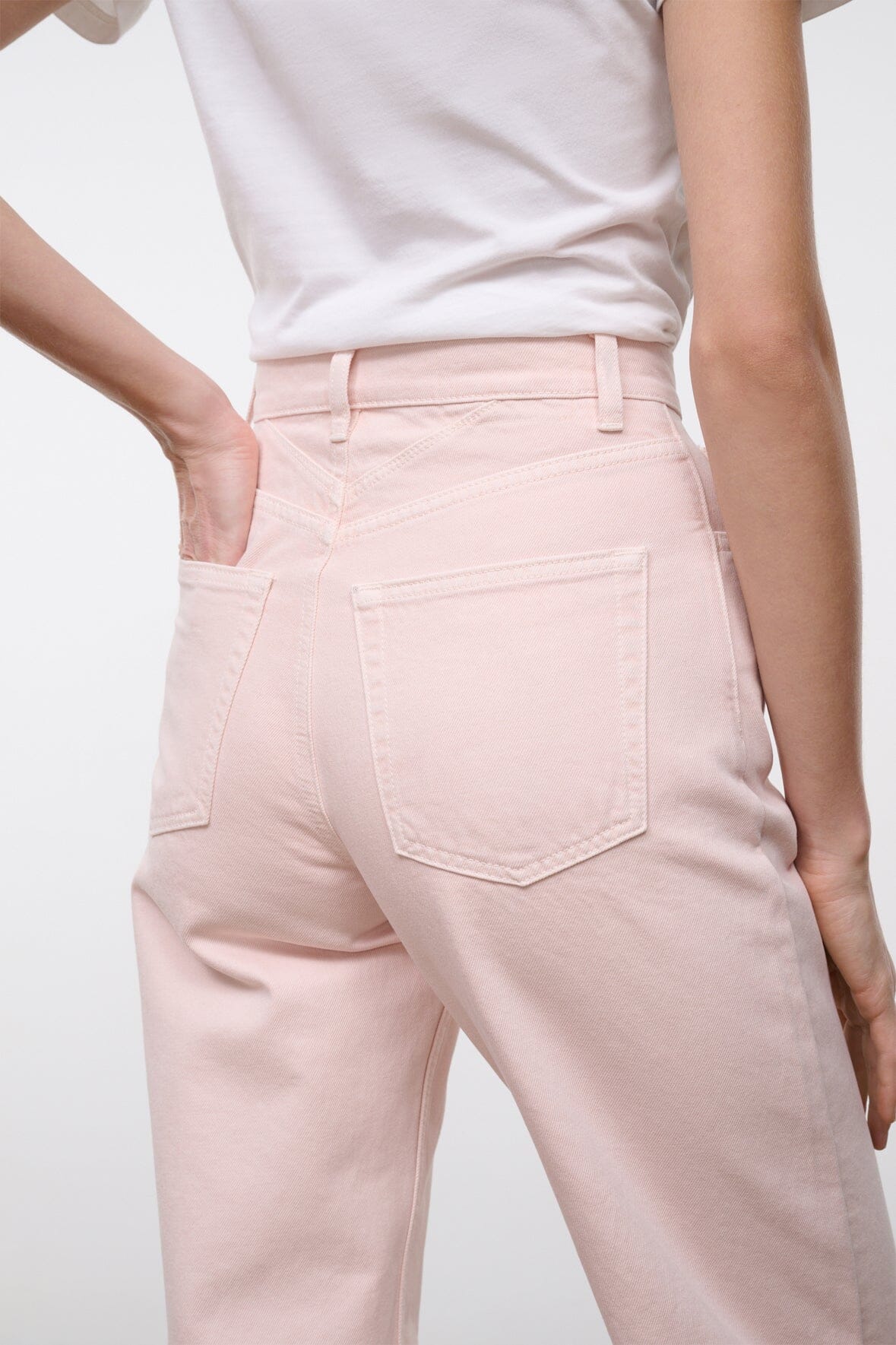 LEO HIGH RISE JEAN | ROSE