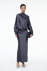 PHOEBE SILK DRESS | NOCTURNE