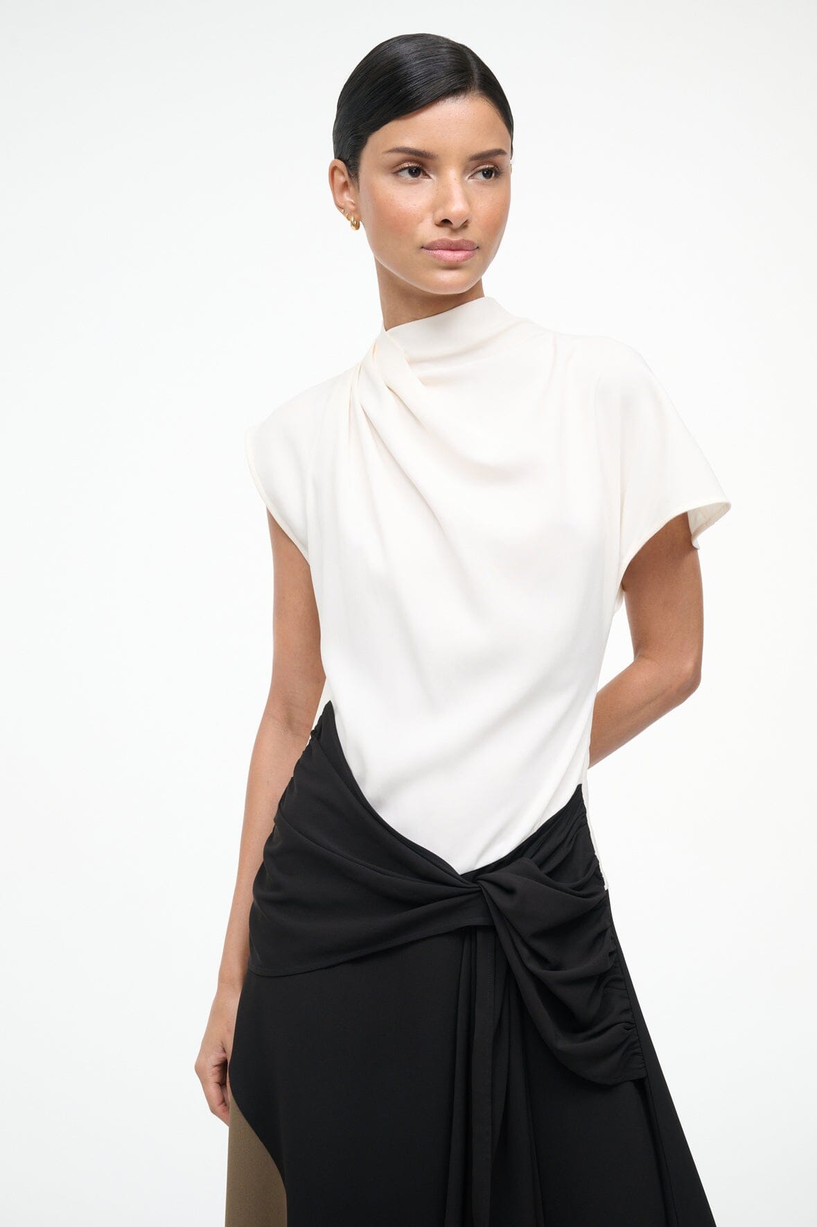 DAVINA DRESS | BLACK MULTI