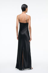 CADENCE DRESS | BLACK SILVER
