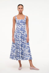 WELLS DRESS | BLUE TOILE