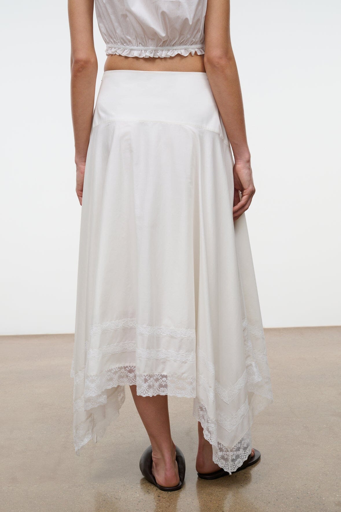 AINSLEY SKIRT | IVORY