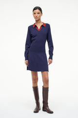 GENE DRESS | NAVY SANGRIA
