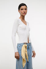 EZRA CARDIGAN | IVORY