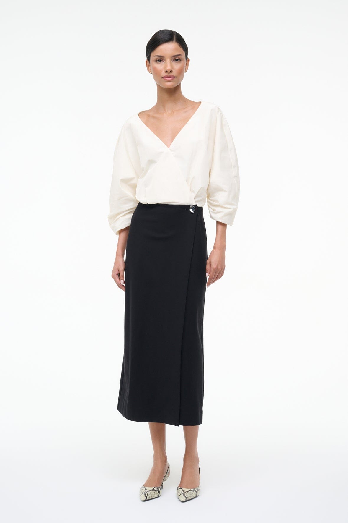 ORION DRESS | IVORY BLACK