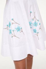 MINI WELLS DRESS | DANDELION WHITE
