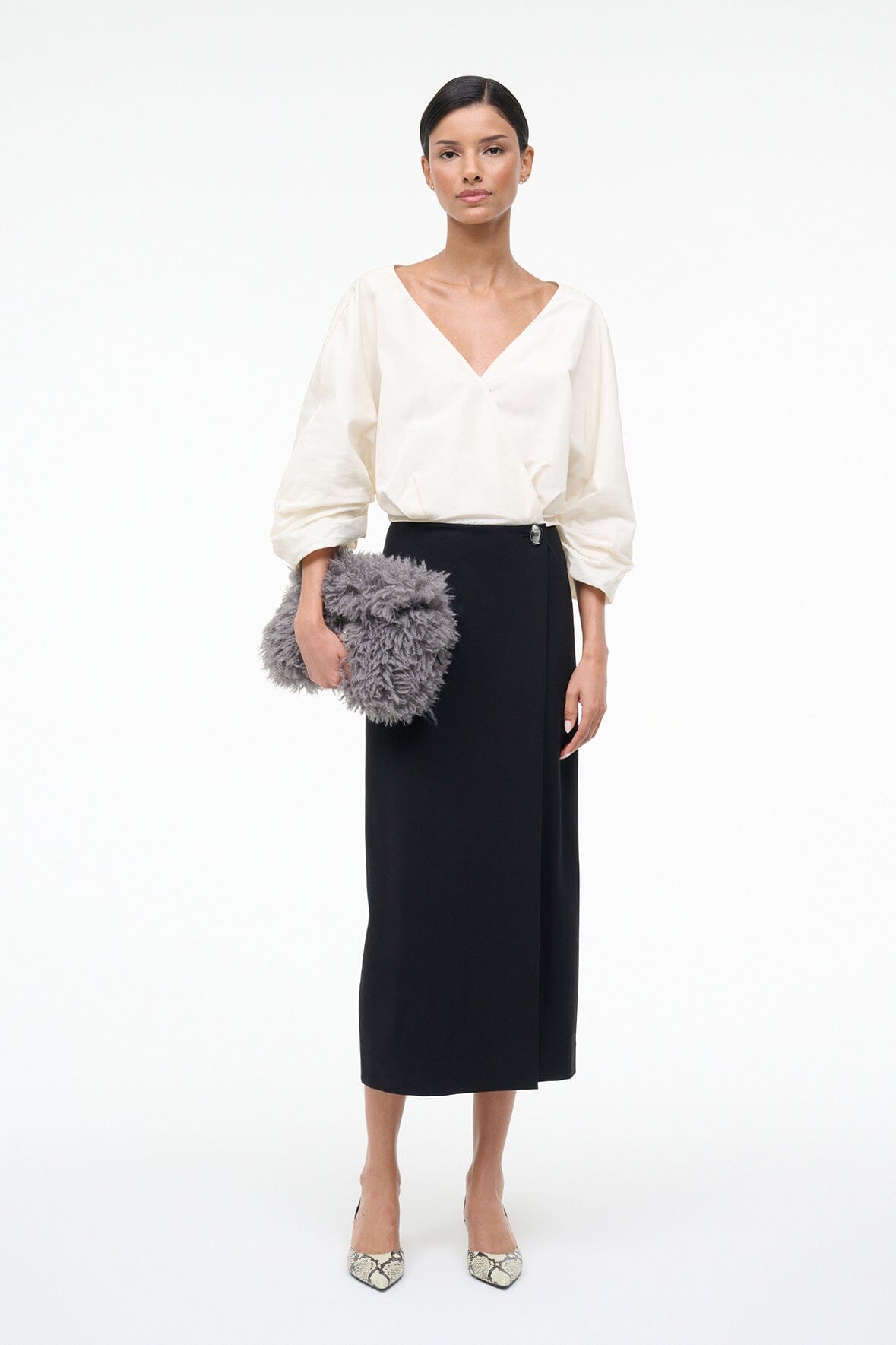 ORION DRESS | IVORY BLACK