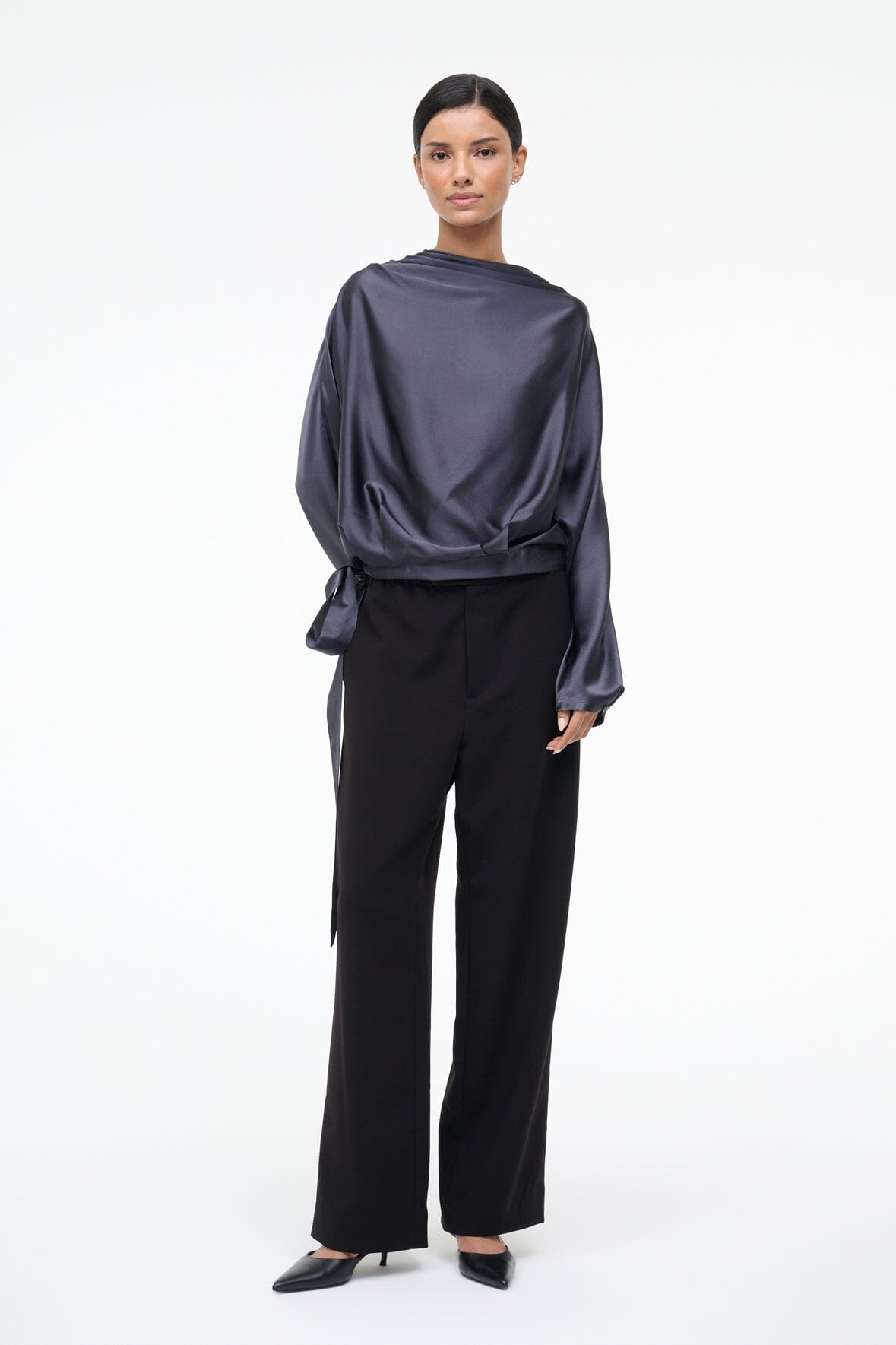 PHOEBE SILK TOP | NOCTURNE
