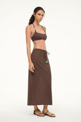MILENA SKIRT | DARK CHOCOLATE