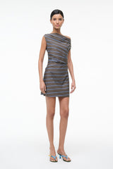 MINI PHARE DRESS | HUNTINGTON STRIPE