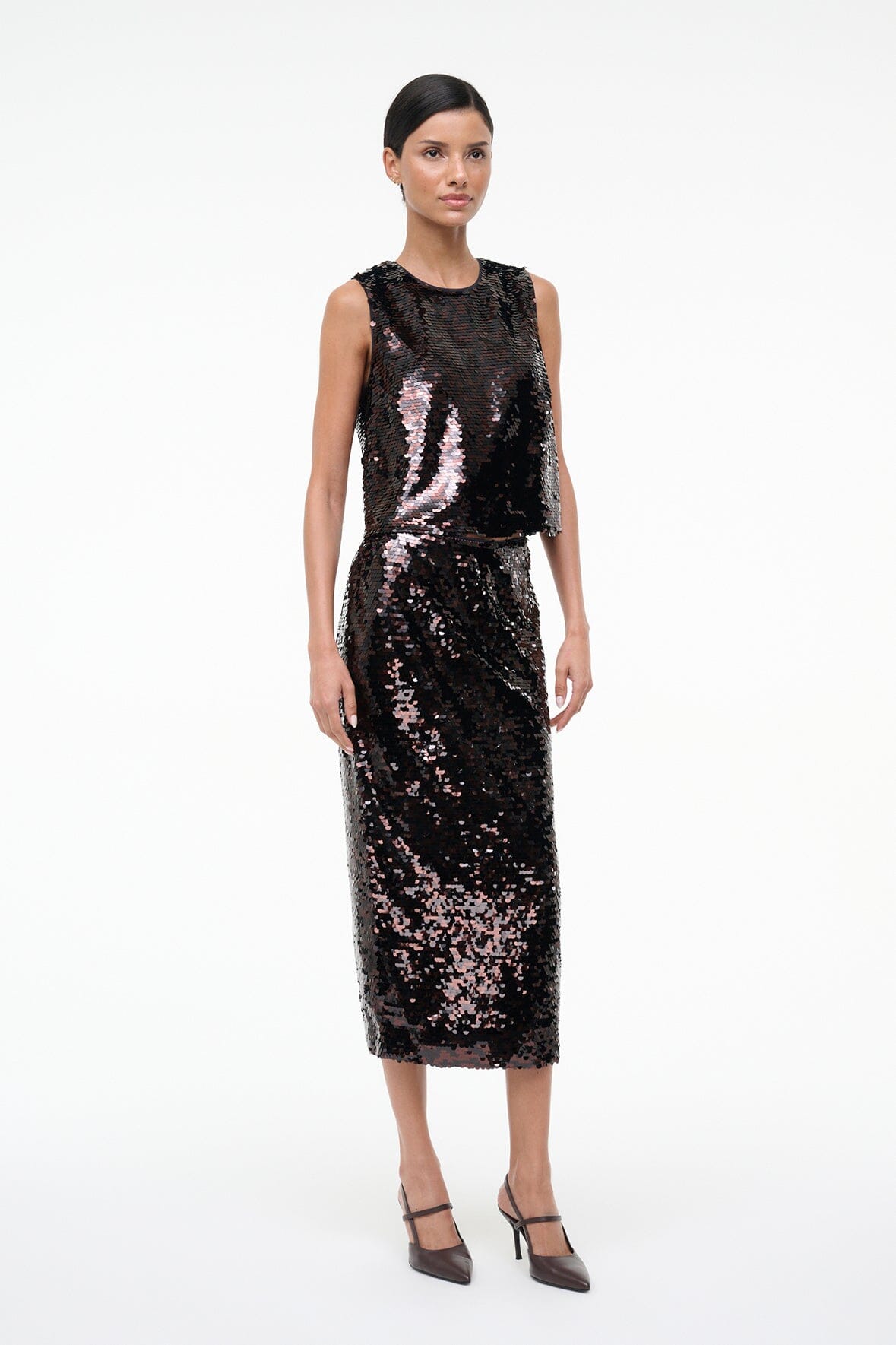 CIARA SKIRT | ESPRESSO BLACK