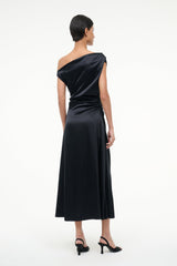 PHARE SILK DRESS | BLACK