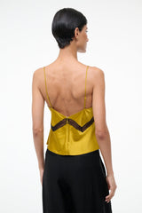 TERRA SILK TOP | TURMERIC