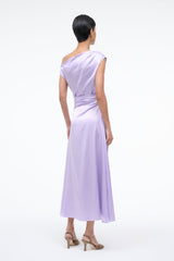 PHARE SILK DRESS | WISTERIA