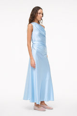 PHARE SILK DRESS | CLOUD