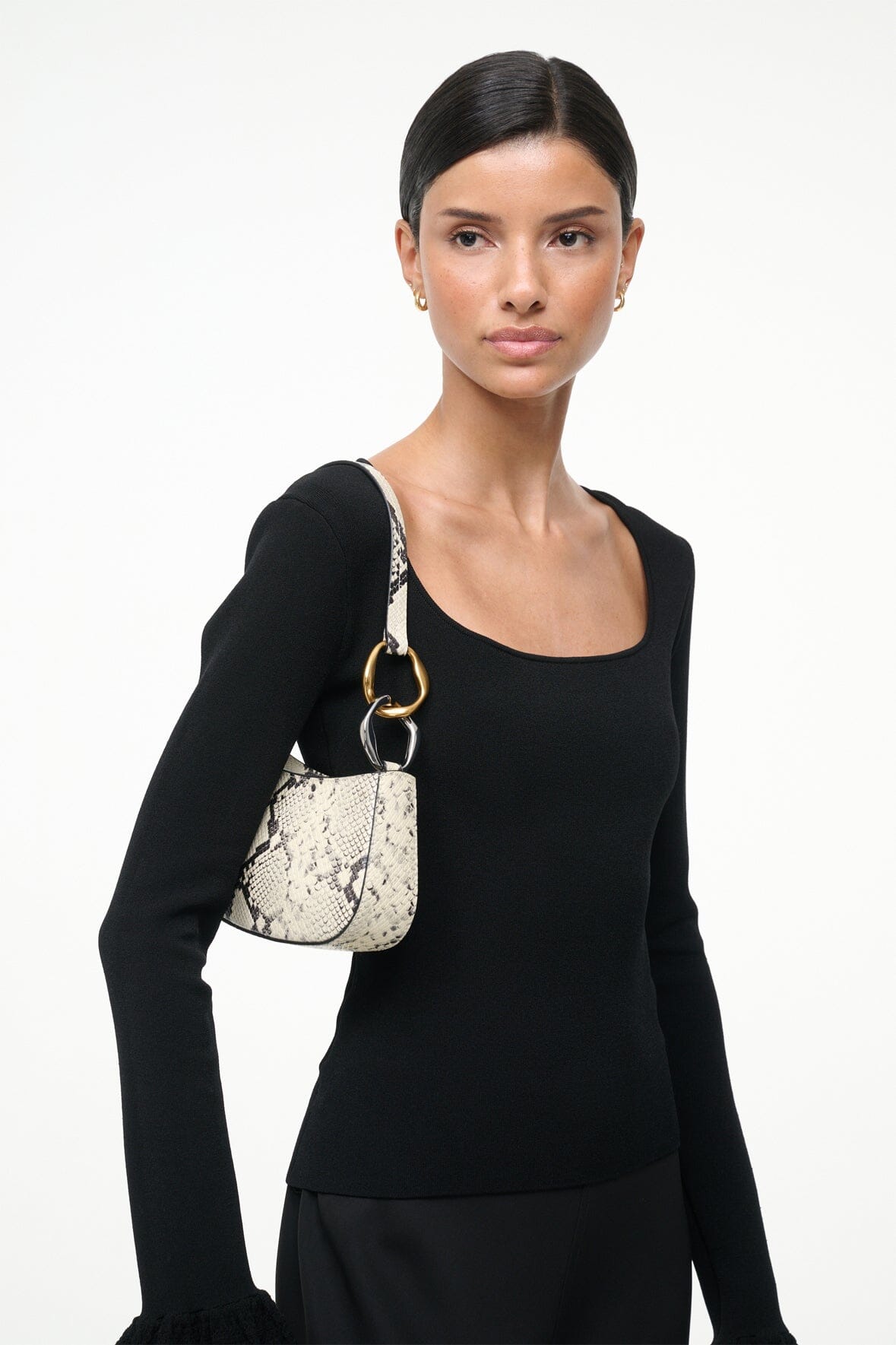 OLLIE BAG | WHITE SNAKE